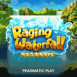 Raging Waterfall Megaways Game Logo