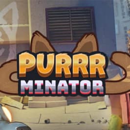 Purrrminator Game Logo