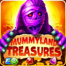 Mummyland Treasures Game Logo