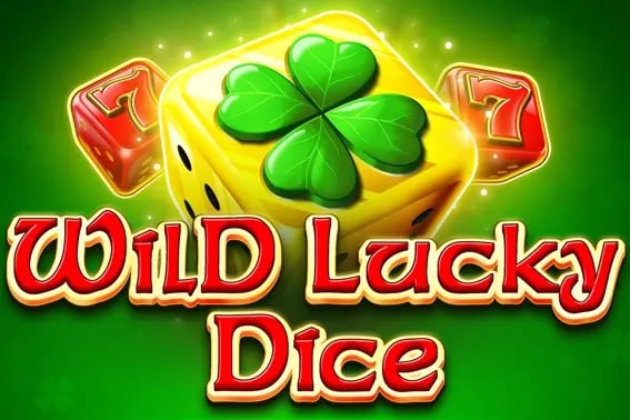 Wild Lucky Dice Game Logo