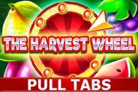 The Harvest Wheel Pull Tabs Game Logo