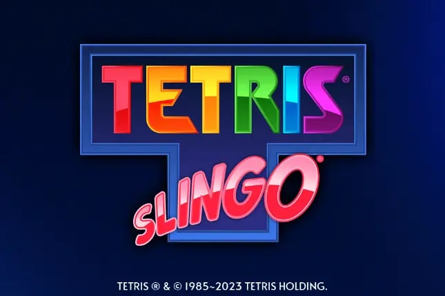 Tetris Slingo Game Logo