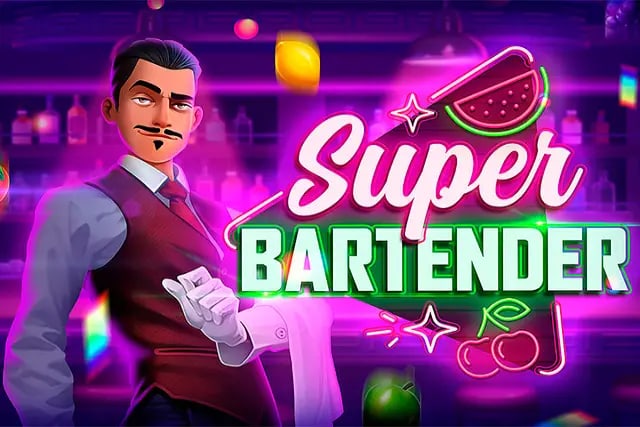 Super Bartender Game Logo