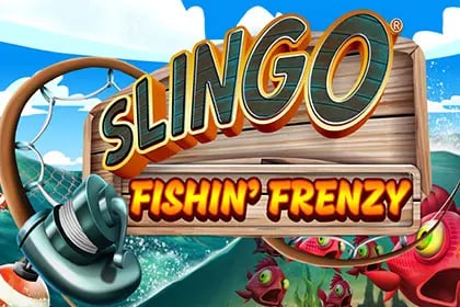 Slingone Fishin' Game Logo