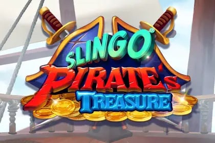 Slingo Pirate's Treasure Game Logo
