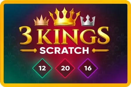 3 Kings Scratch Game Logo