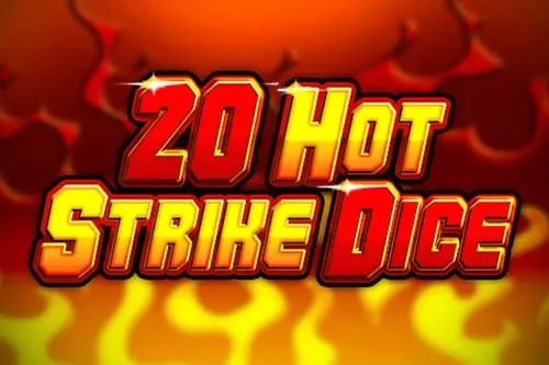 20 Hot Strike Dice Game Logo