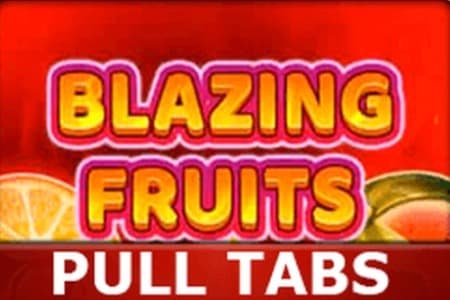Blazing Fruits Pull Tabs Game Logo