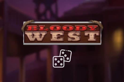 Bloody West Dice Game Logo