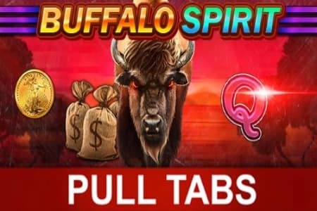 Buffalo Spirit Pull Tabs Game Logo