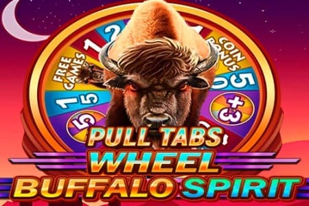 Buffalo Spirit Wheel Pull Tabs Game Logo