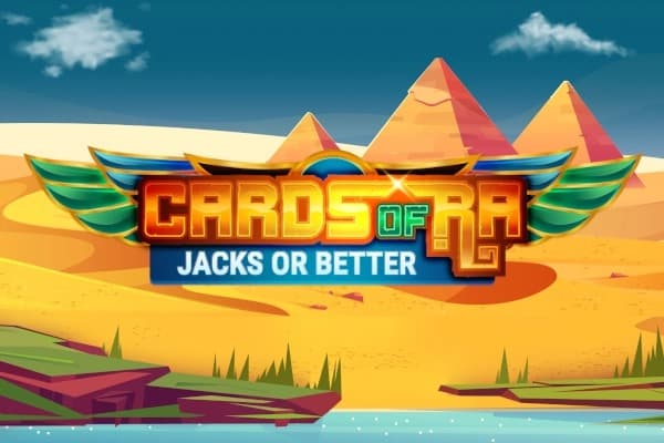 Cards of Ra - Jacks or Better Game Logo
