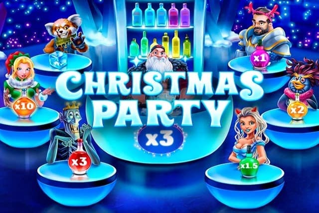 Christmas Party Game Logo