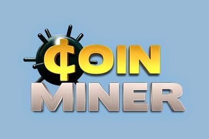 Coin Miner Game Logo