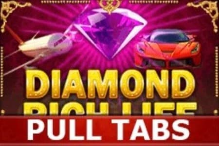 Diamond Rich Life Pull Tabs Game Logo