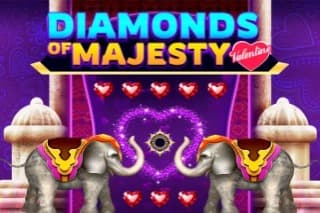 Diamonds of Majesty Valentine Game Logo