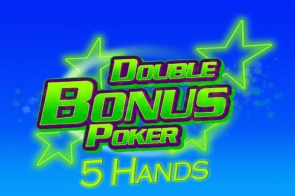 Double Bonus Poker 5 Hand Game Logo