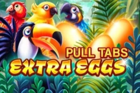 Extra Eggs Pull Tabs Game Logo