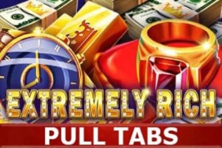 Extremely Rich Pull Tabs Game Logo