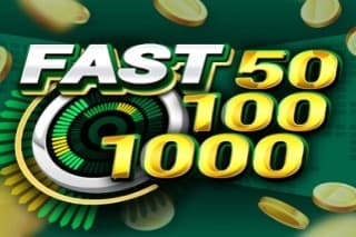 Fast 50 100 1000 Game Logo