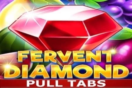 Fervent Diamond Pull Tabs Game Logo