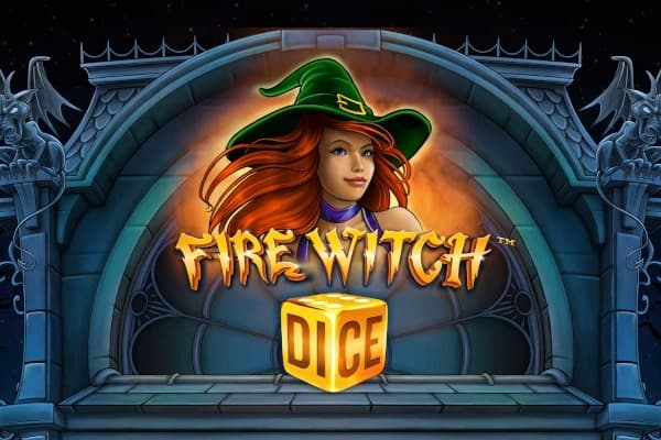Fire Witch Dice Game Logo