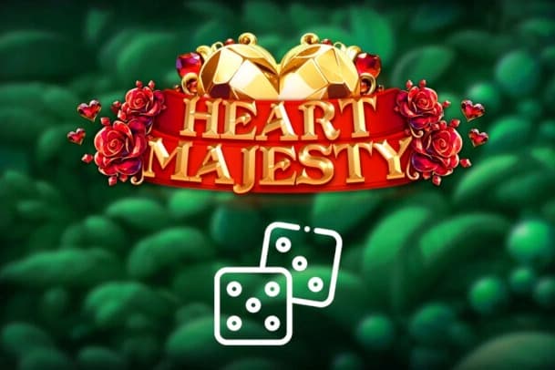 Heart Majesty Dice Game Logo