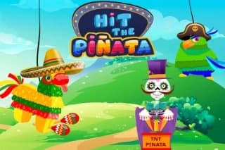 Hit the Pinata Game Logo