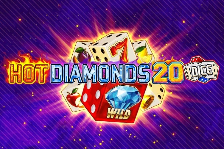 Hot Diamonds 20 Dice Game Logo