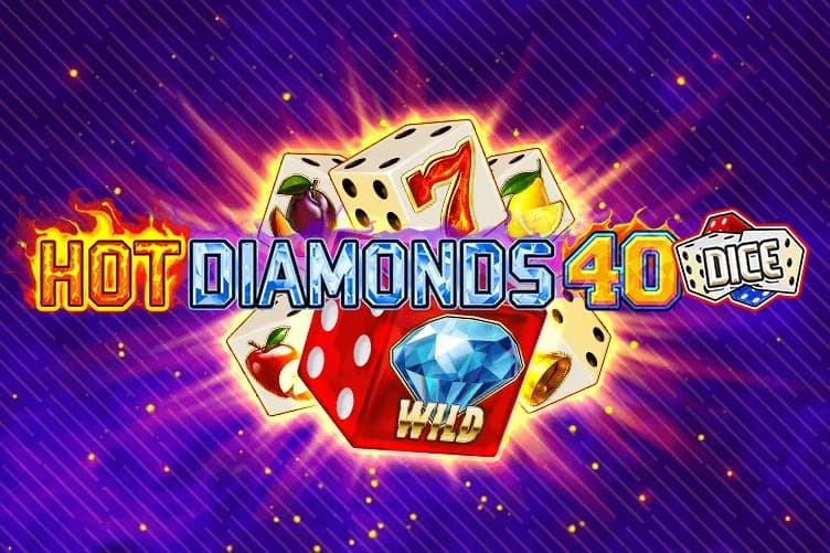 Hot Diamonds 40 Dice Game Logo