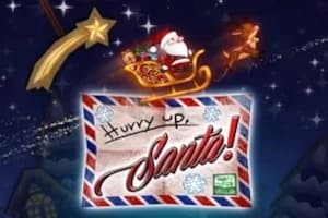 Hurry Up Santa Game Logo