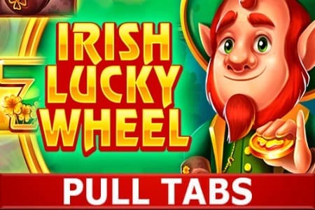Irish Lucky Wheel Pull Tabs Game Logo