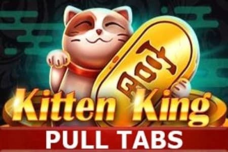 Kitten King Pull Tabs Game Logo