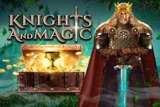 Knights and Magic Game Logo