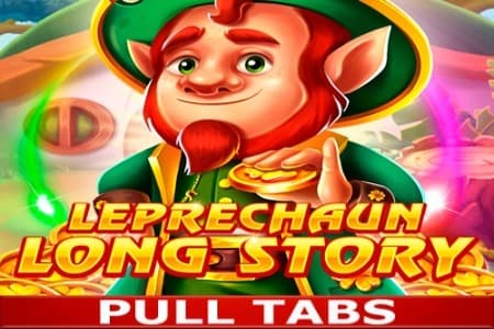 Leprechaun Long Story Pull Tabs Game Logo