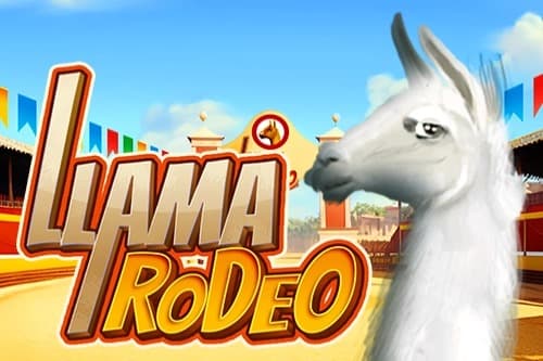 Llama Rodeo Game Logo