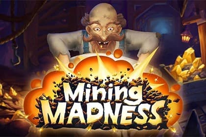 Mining Madness Game Logo