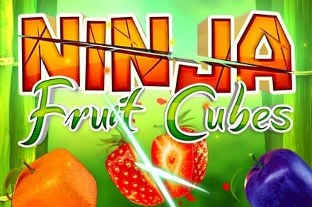 Ninja Fruit Cubes Game Logo