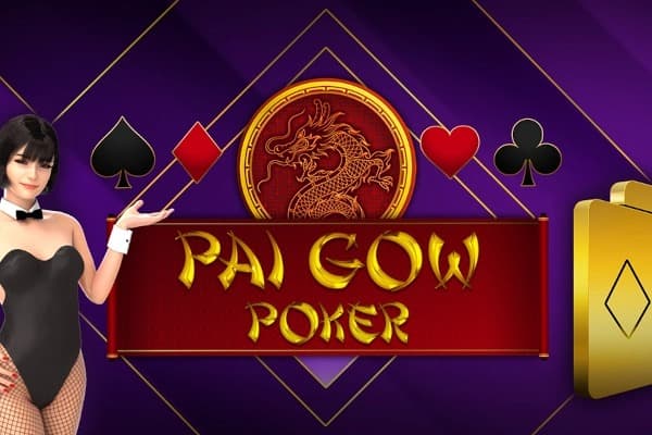 Pai Gow Poker Heads-Up 3D Dealer Deluxe Game Logo