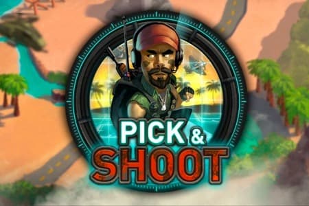 Pick &amp; Shoot Game Logo