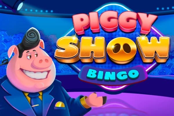 Piggy Show Bingo Game Logo