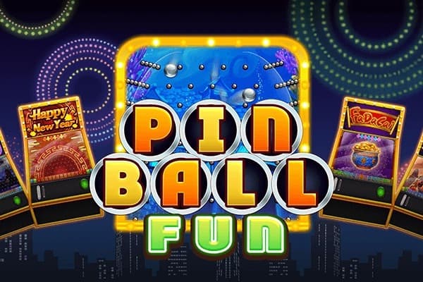 Pinball Fun Game Logo