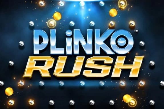 Plinko Rush Game Logo