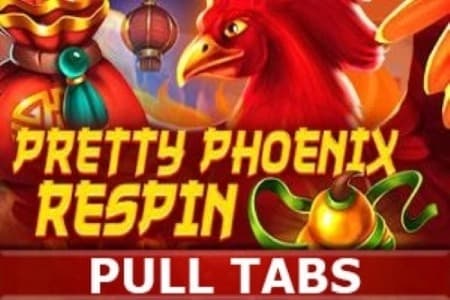 Pretty Phoenix Respin Pull Tabs Game Logo