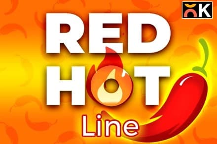Red Hot Line Game Logo