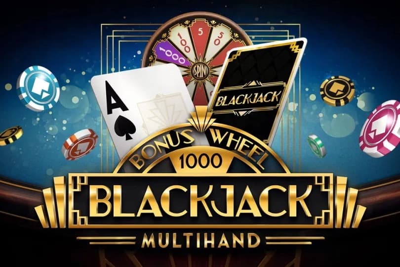 Blackjack Bonus Wheel 1000 Game Logo