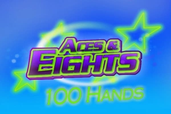 Aces &amp; Eights 100 Hand Game Logo