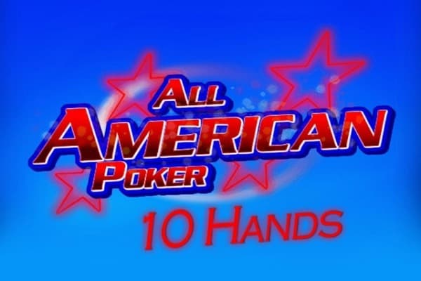 All American Poker 10 Hand Game Logo