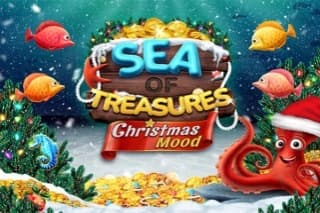 Sea of Treasures Christmas Game Logo