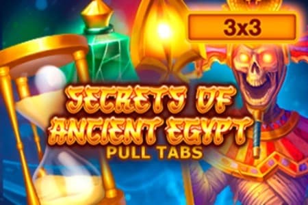 Secrets of Ancient Egypt Pull Tabs Game Logo